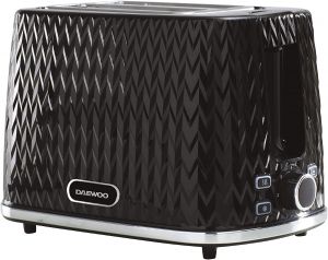 Daewoo SDA1774 Toaster, Black